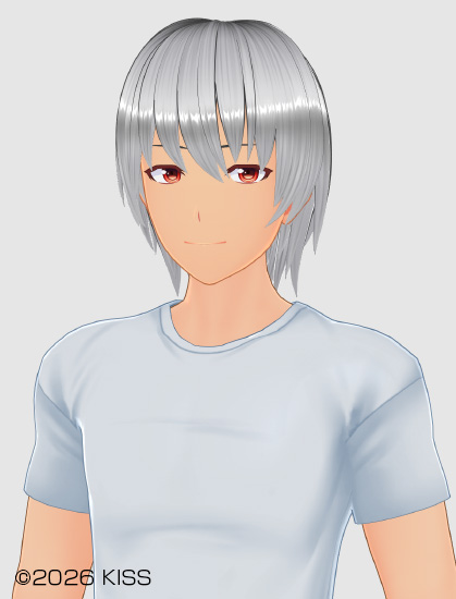 前髪「もっさりフロント」／後髪「もっさりバック」