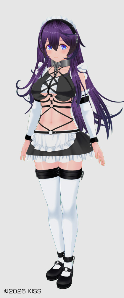 デザイアメイド服／ド変態ドM髪型（イクリプス、イクリプスロング、ディスターブドもみあげ、クレセントムーンテール、ミッシングムーン）